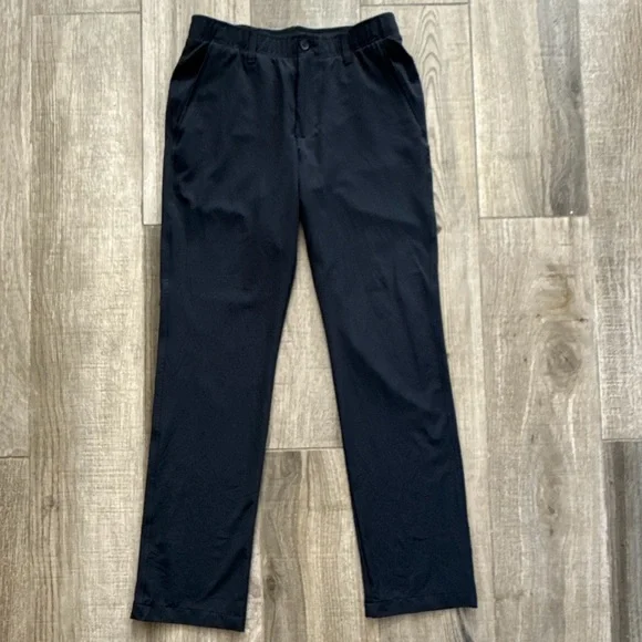 Under Armour UA Drive Golf Pants Straight Leg Fit Men's 32x32 Black Reg. $85 EUC - Picture 2 of 9